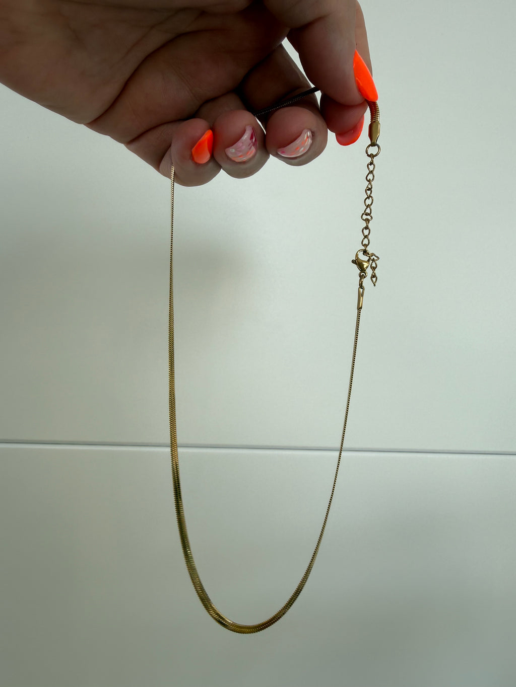 Halskette aus Edelstahl Gold