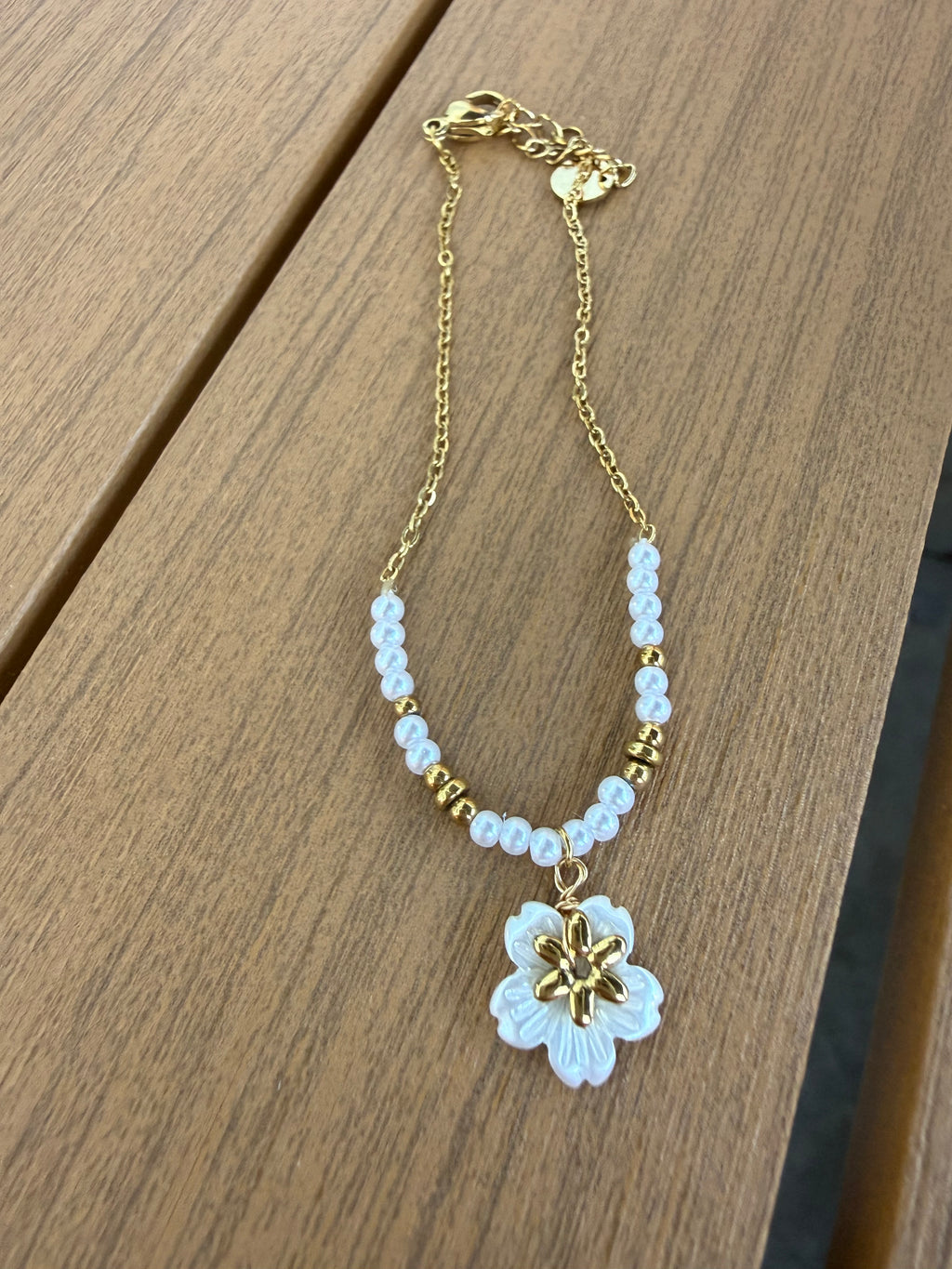 Armband - mit Blumen