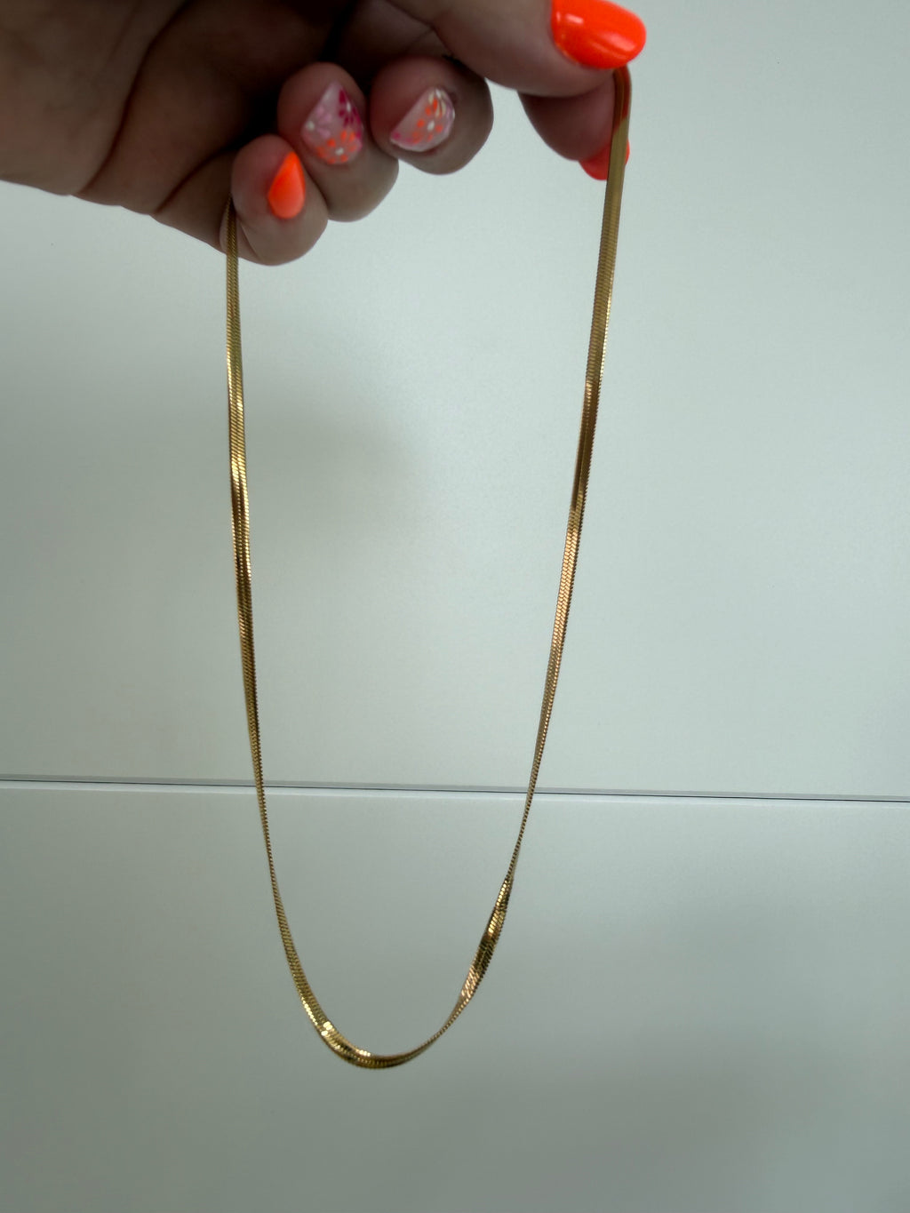 Halskette aus Edelstahl Gold