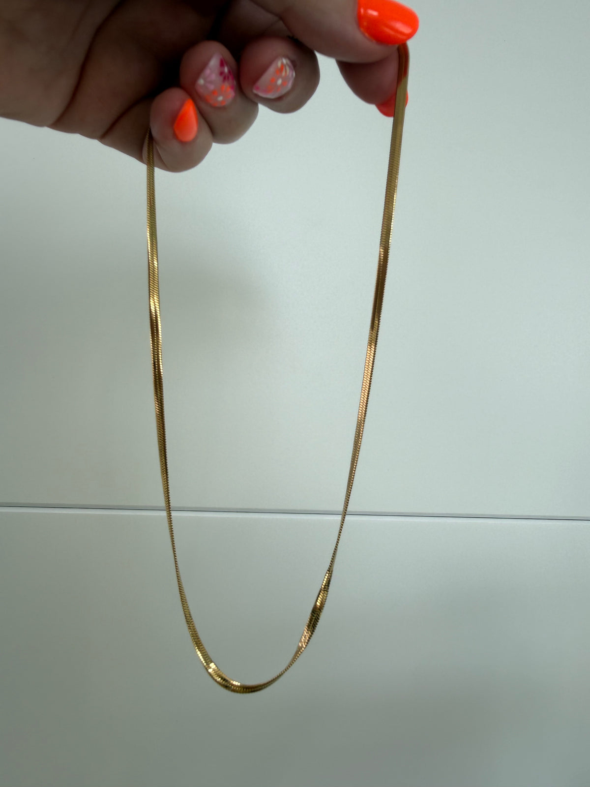Halskette aus Edelstahl Gold