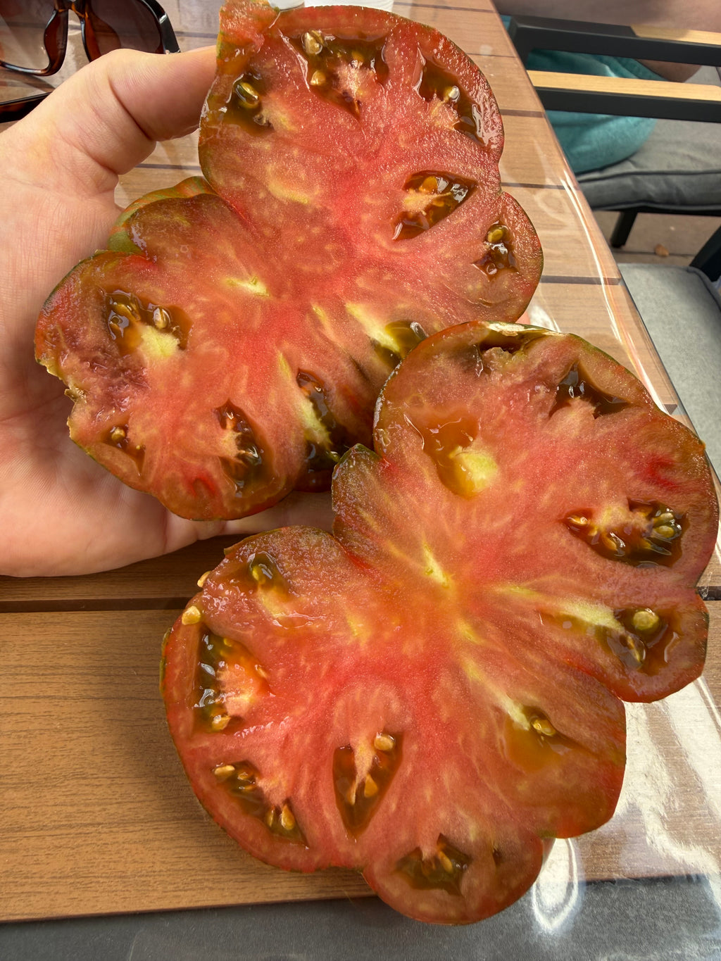 Tomaten Samen - Gestreifte Schokolade - Полосатый шоколад