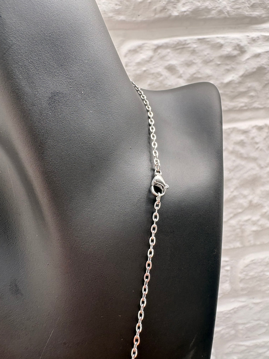 Halskette mit Herzanhänger - Stainless Steel