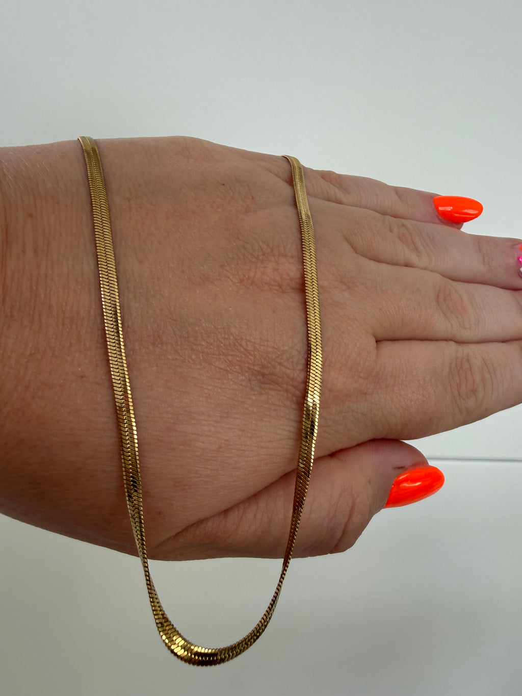 Halskette aus Edelstahl Gold