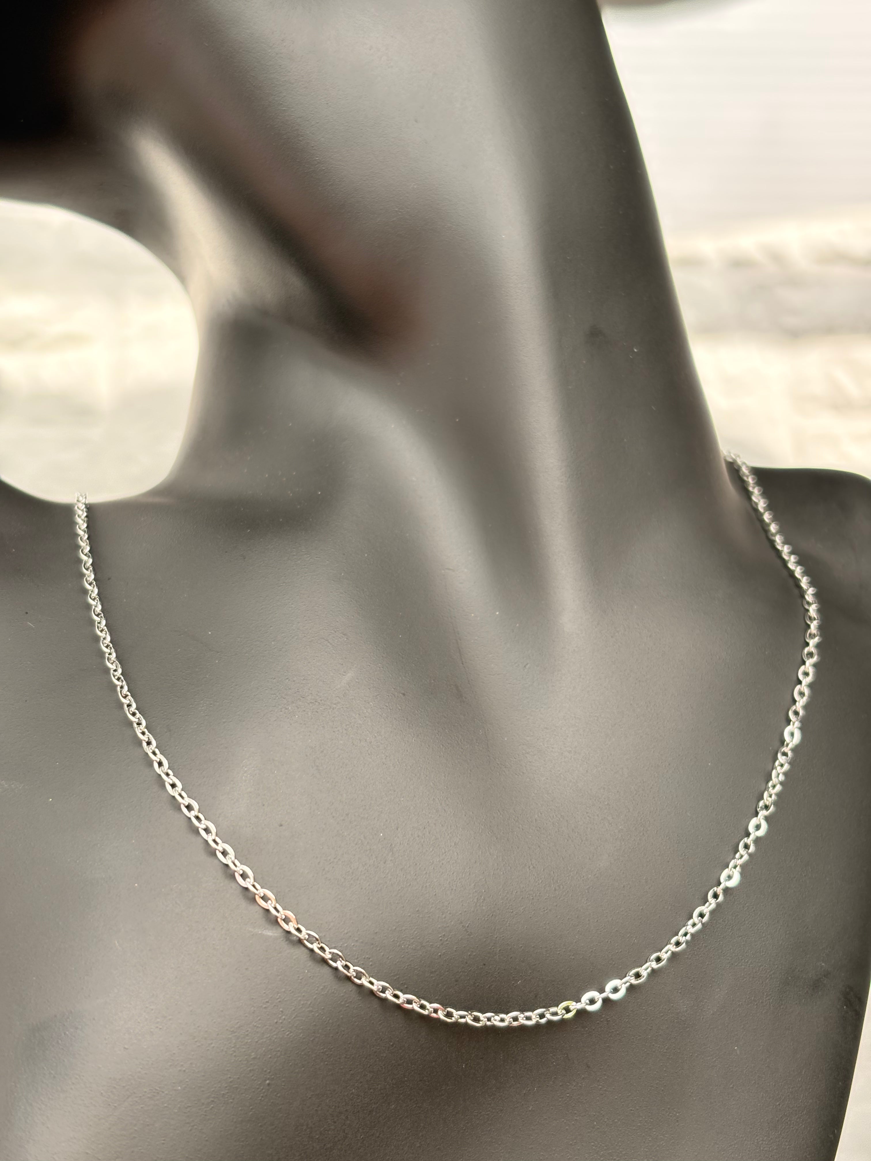 Halskette aus  Edelstahl- Stainless Steel