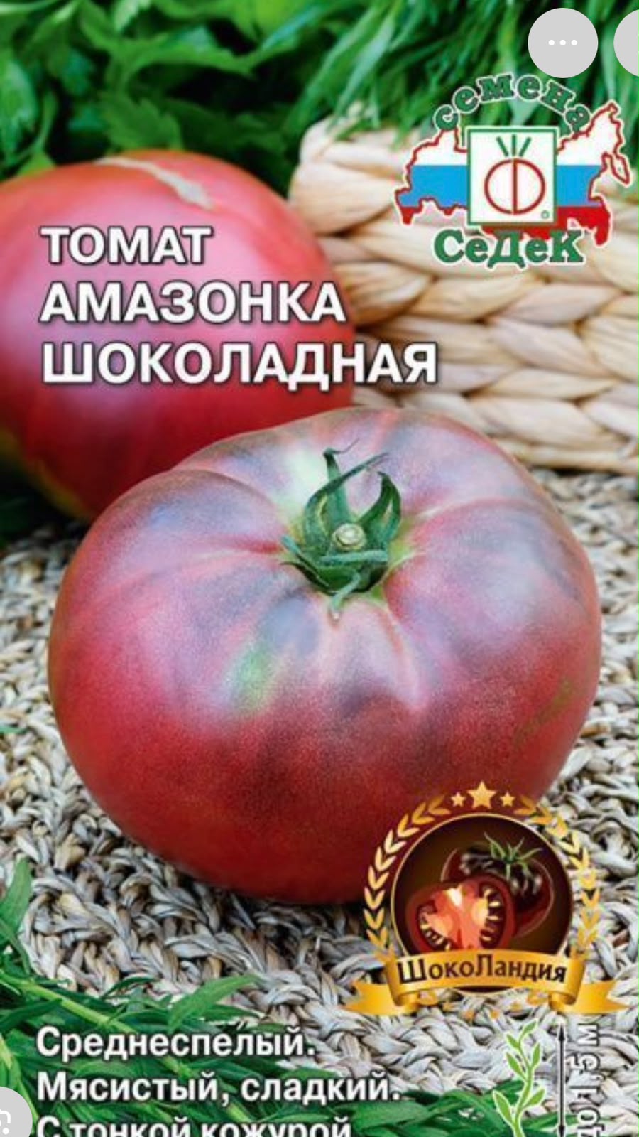 Tomaten Samen - Амазонка шоколадная