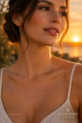 Rosegold Kette Sunset