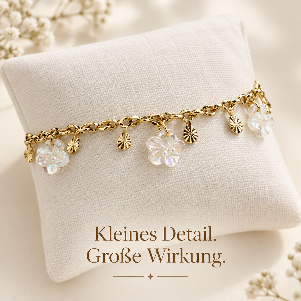 Werbebild Blüten Charm Armband